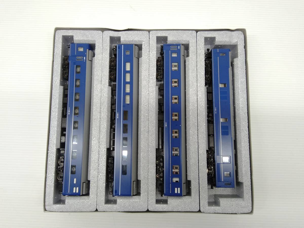 【美品】KATO HOゲージ 24系25形 特急形寝台客車 4両基本セット KATO鉄道模型オンラインショッピング (HO)24系25形4両基本セット
